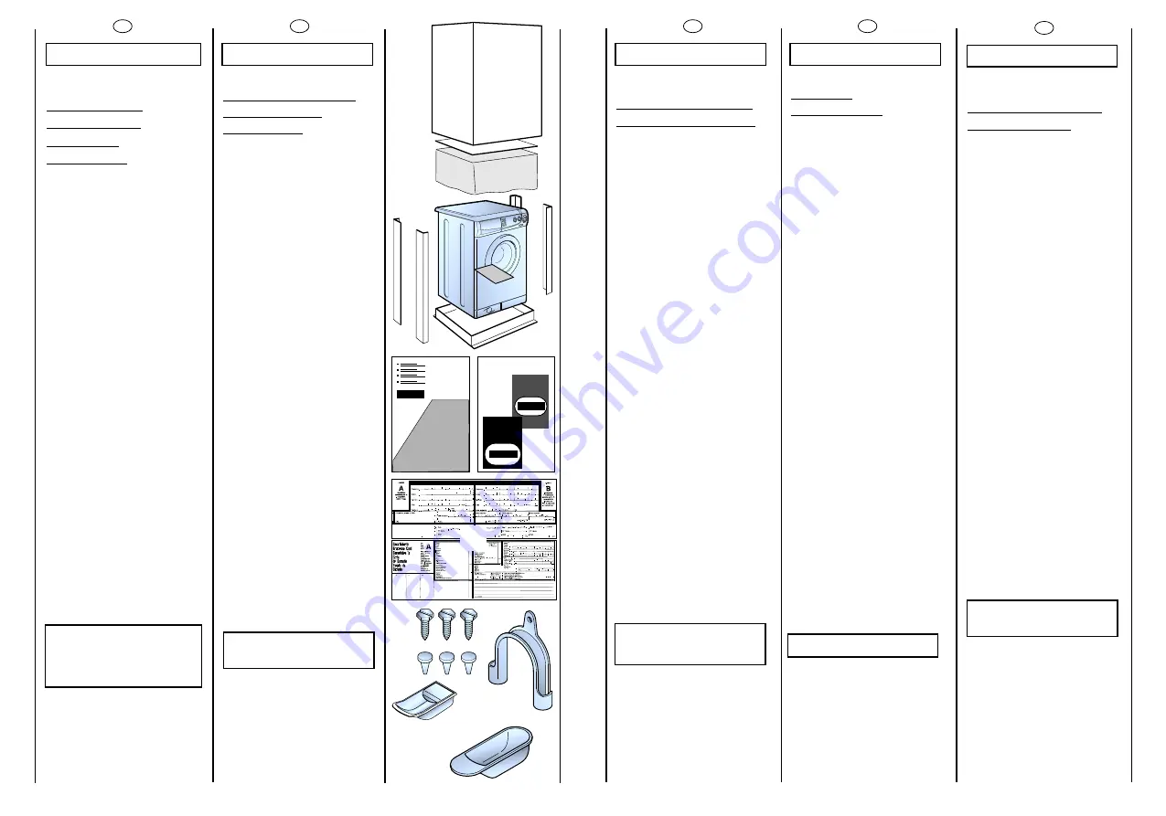 Candy CB 833 XTR User Instructions Download Page 4