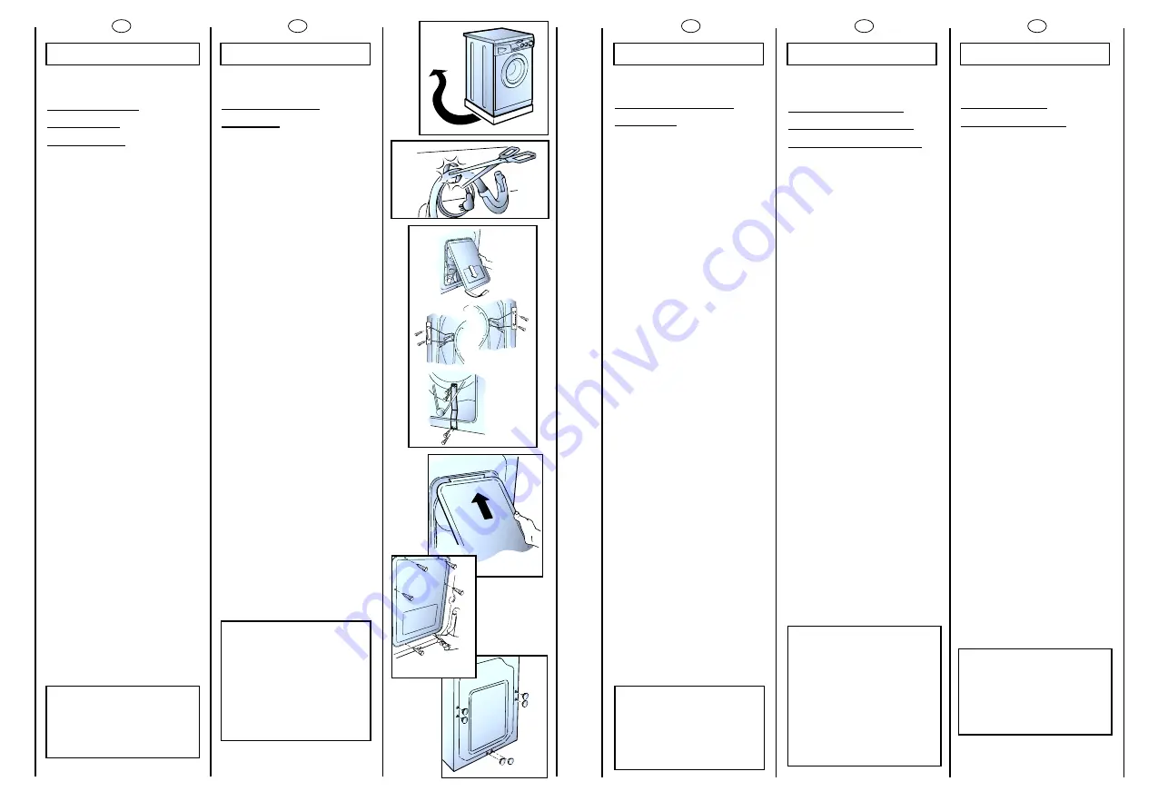 Candy CB 833 XTR User Instructions Download Page 9