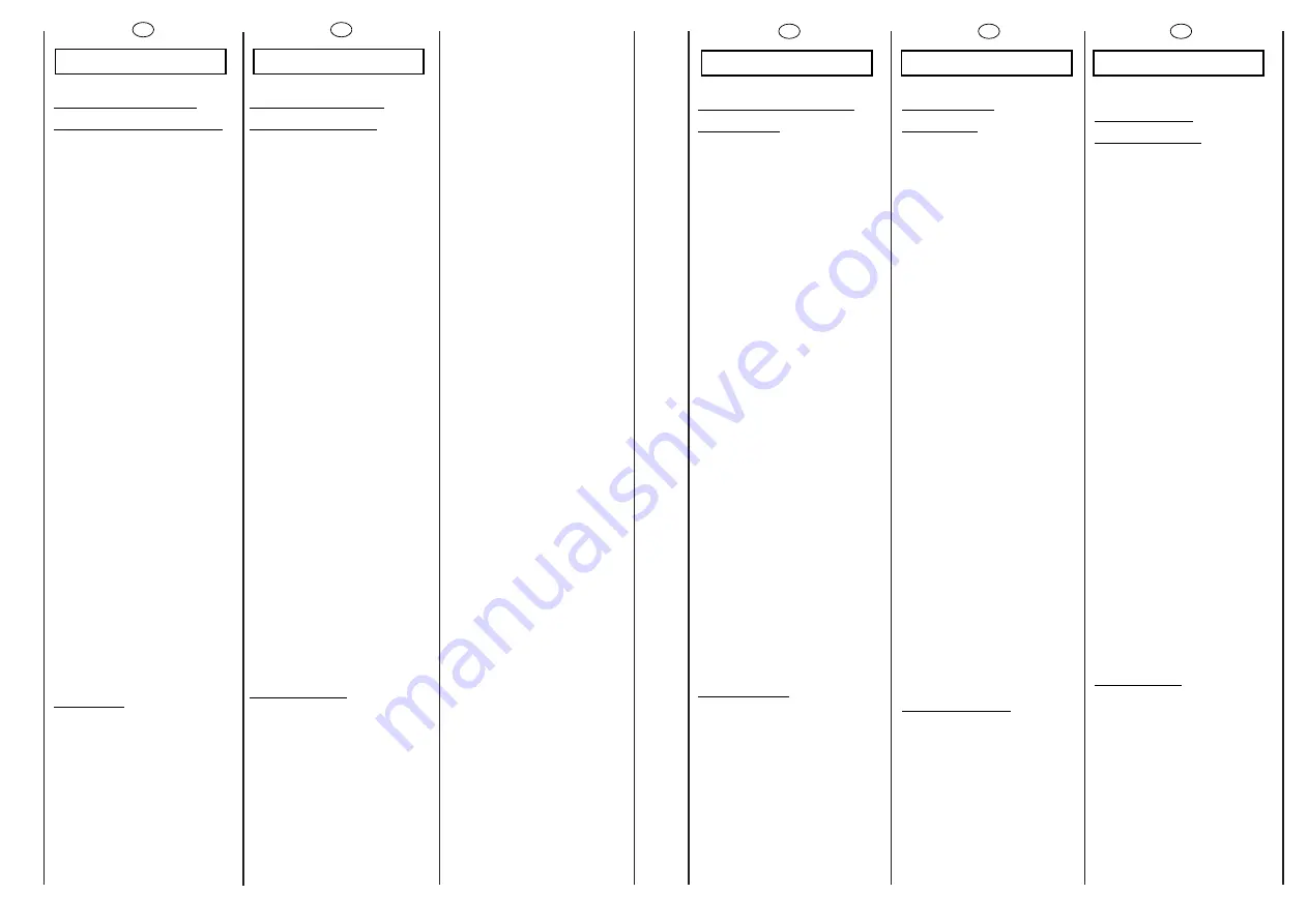 Candy CBD 1425 User Instructions Download Page 29