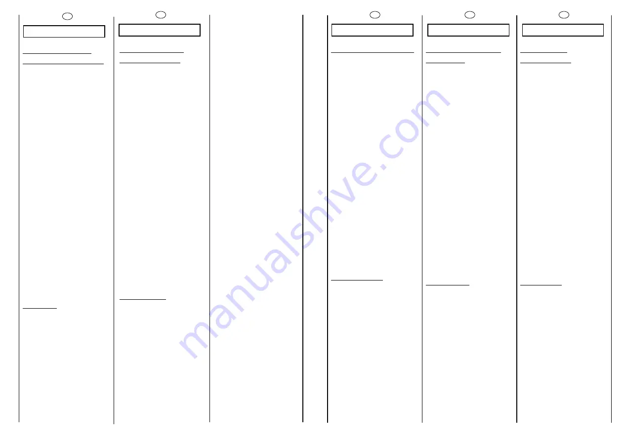 Candy CBE 1025 T User Instructions Download Page 24