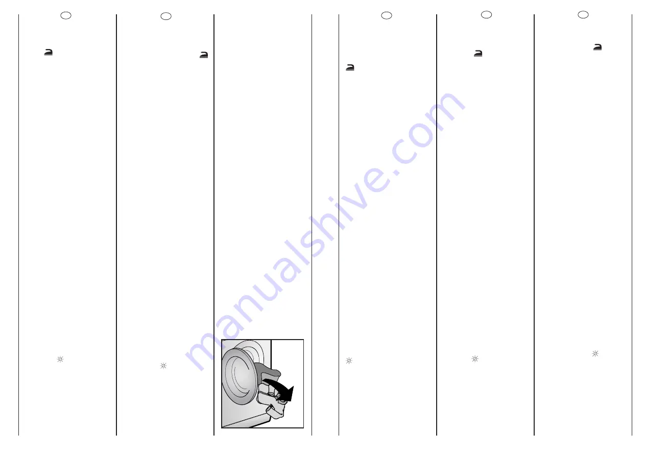 Candy CDB 134 User Instructions Download Page 42