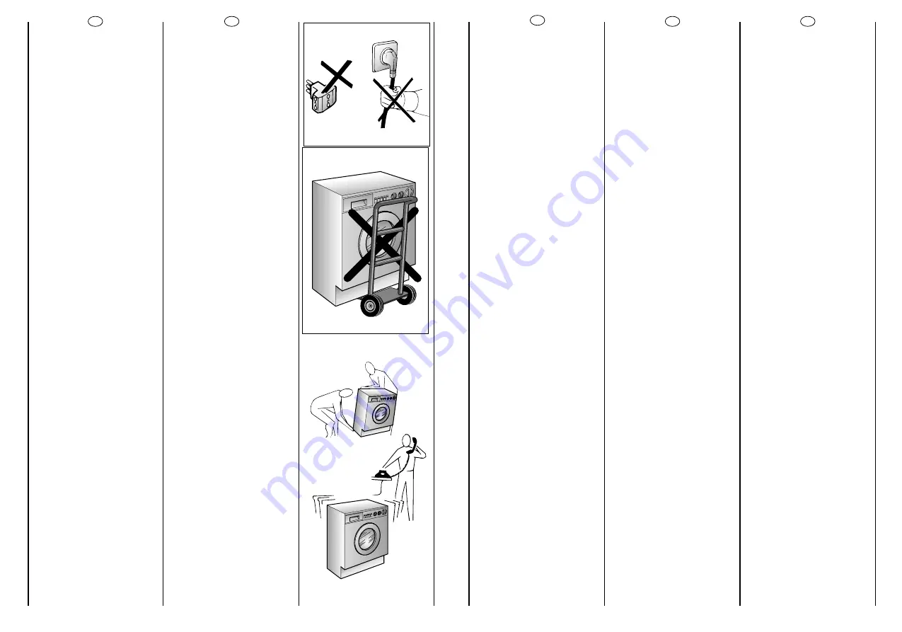 Candy ICW 101 TR H/C Скачать руководство пользователя страница 7