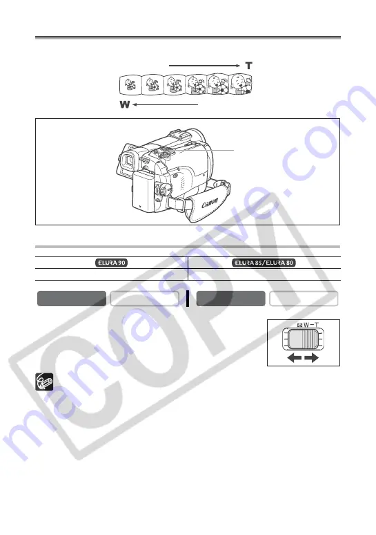 Canon 0273B001 - Elura 90 Camcorder Instruction Manual Download Page 30