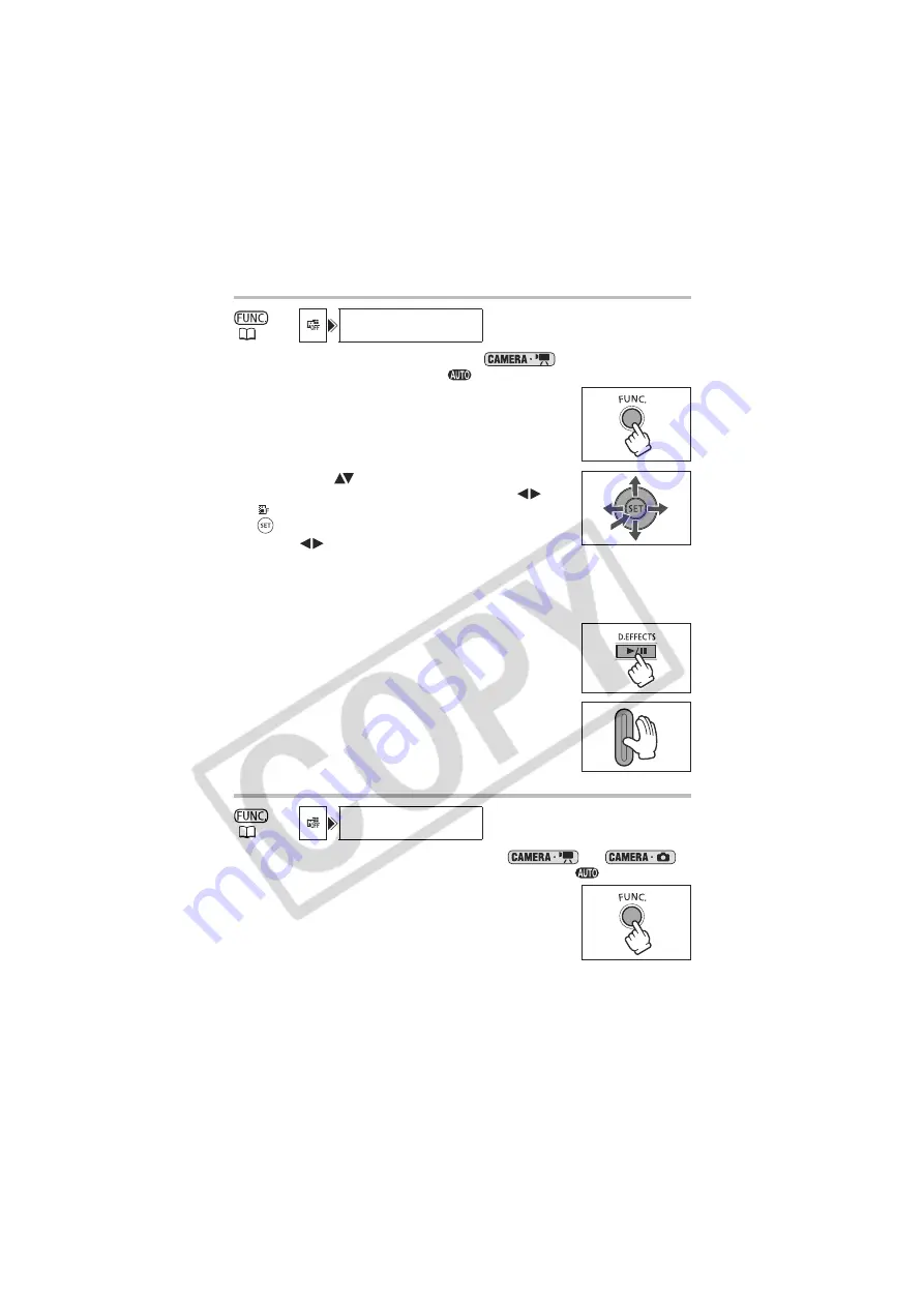 Canon 0744B001 - DC 10 Camcorder Instruction Manual Download Page 72