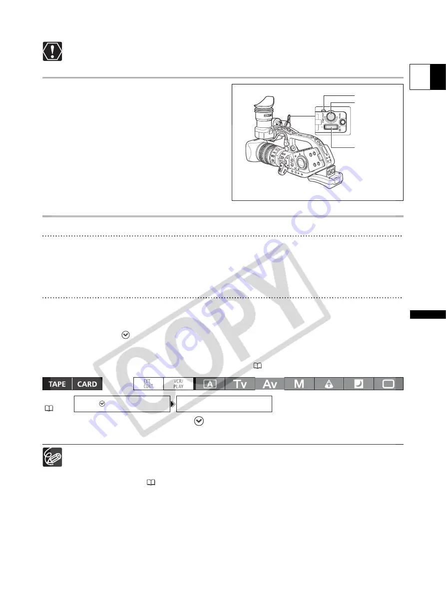 Canon 0967B001 - XL H1 Camcorder Скачать руководство пользователя страница 43