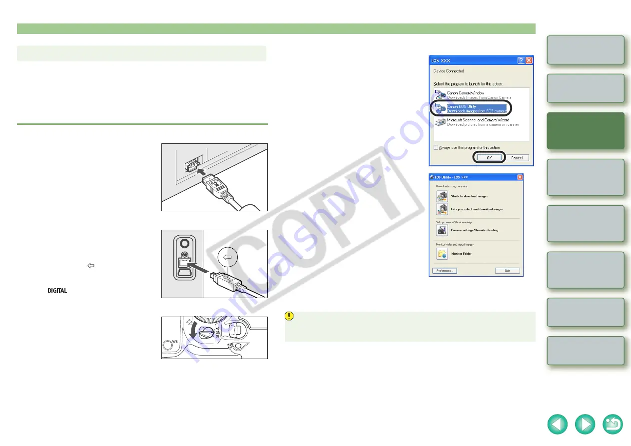 Canon 1236B001 - EOS Digital Rebel XTi Camera SLR Instruction Manual Download Page 9