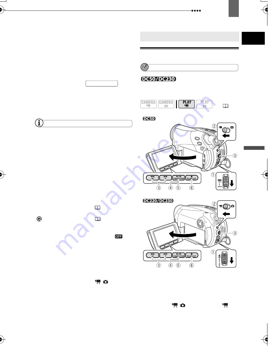 Canon 2055B001 - DC 50 Camcorder Instruction Manual Download Page 39