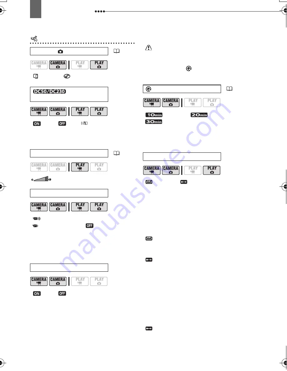 Canon 2055B001 - DC 50 Camcorder Instruction Manual Download Page 50