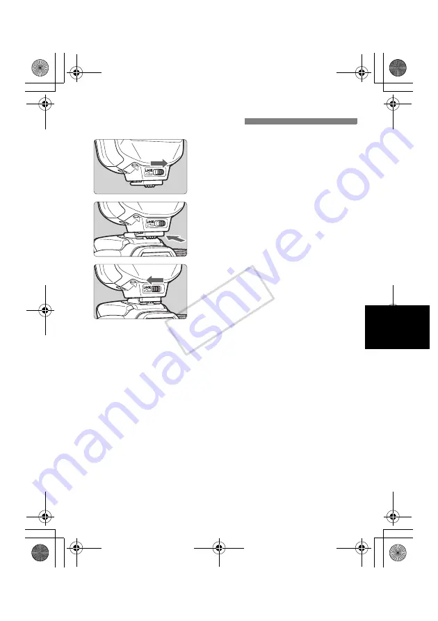 Canon 220EX - Speedlite - Hot-shoe clip-on Flash Instruction Manual Download Page 8