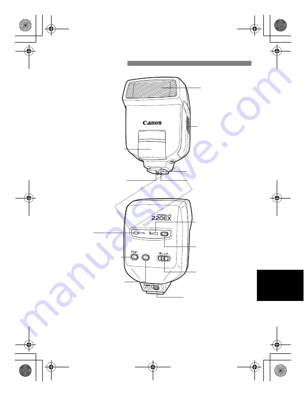 Canon 220EX - Speedlite - Hot-shoe clip-on Flash Скачать руководство пользователя страница 38