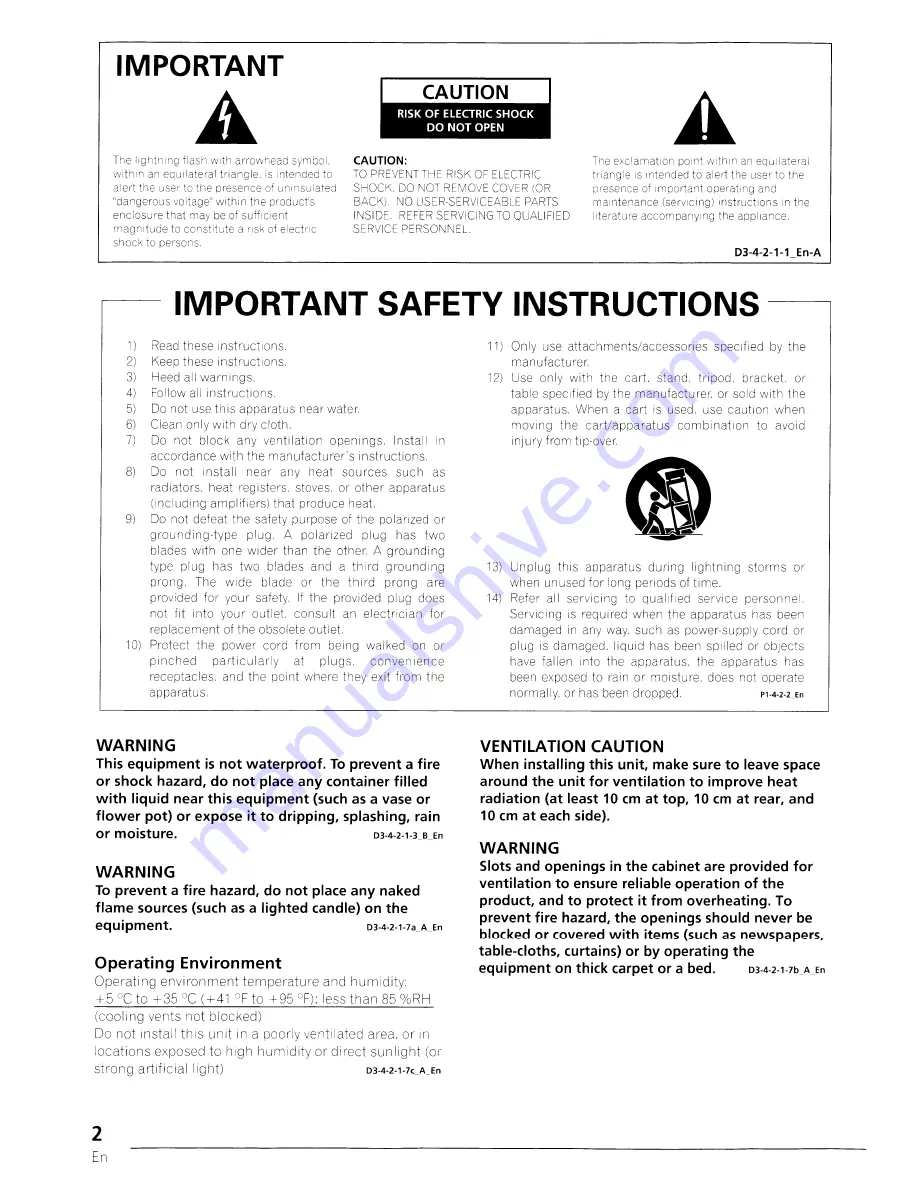 Canon 2683B002 - DW 100 - DVD-RW Drive User Manual Download Page 2