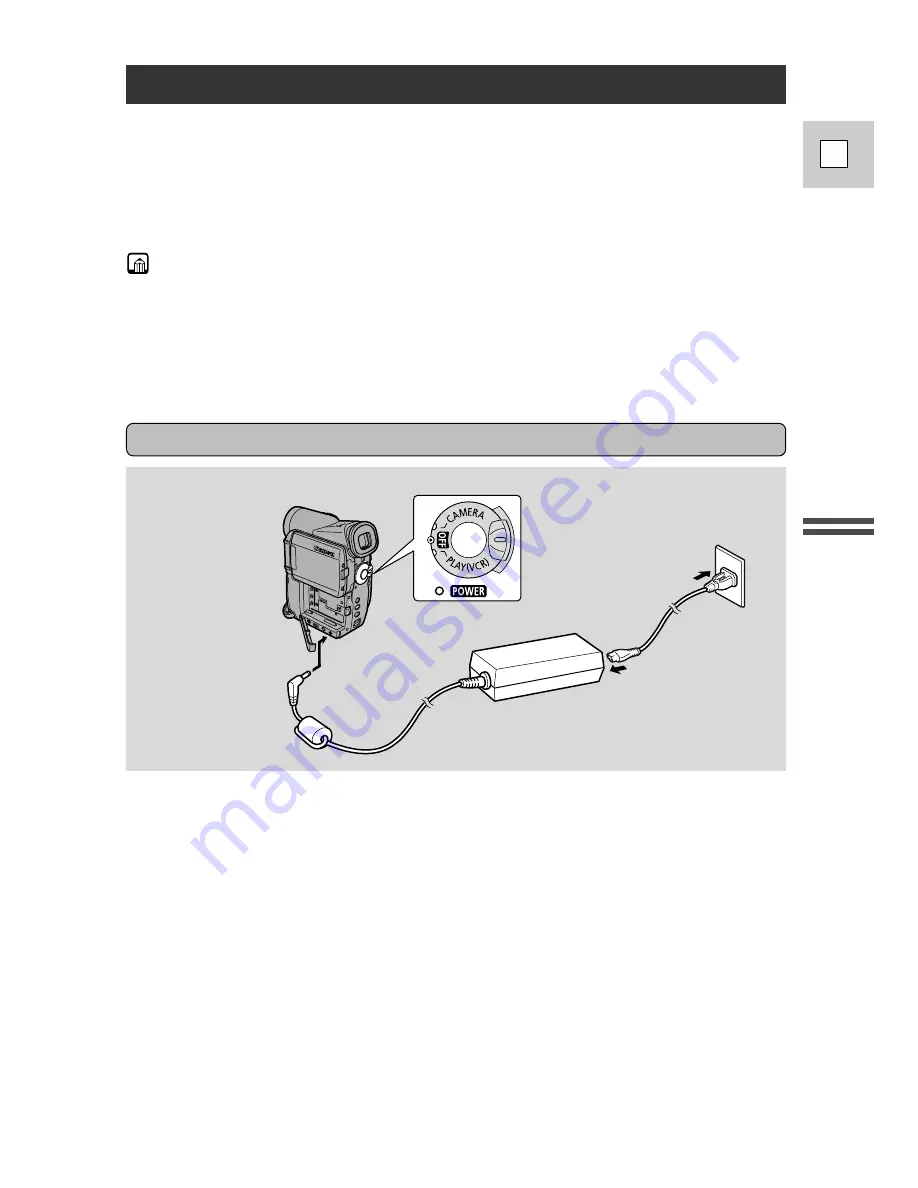 Canon 40MC - Elura MiniDV Digital Camcorder Instruction Manual Download Page 13