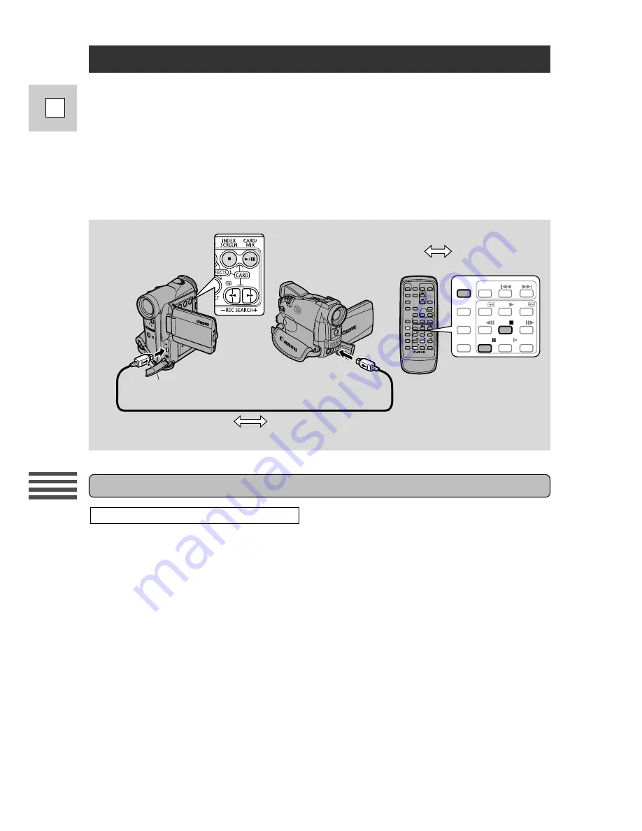 Canon 40MC - Elura MiniDV Digital Camcorder Instruction Manual Download Page 86