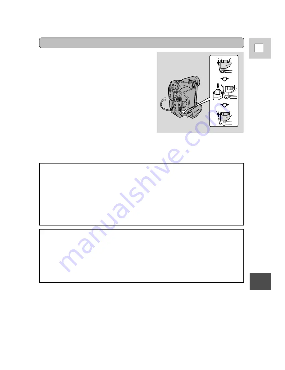 Canon 40MC - Elura MiniDV Digital Camcorder Instruction Manual Download Page 147