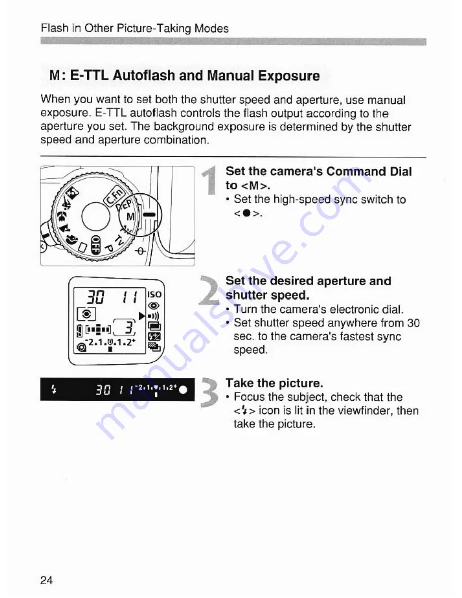 Canon 420EX - Speedlite - Hot-shoe clip-on Flash Instruction Manual Download Page 24