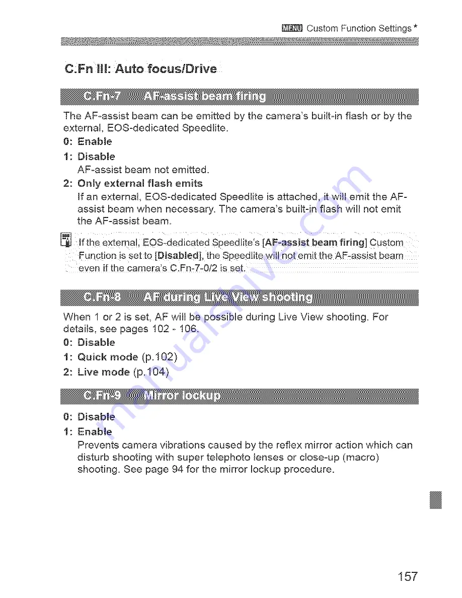 Canon 450D - EOS Rebel XSi Instruction Manual Download Page 64