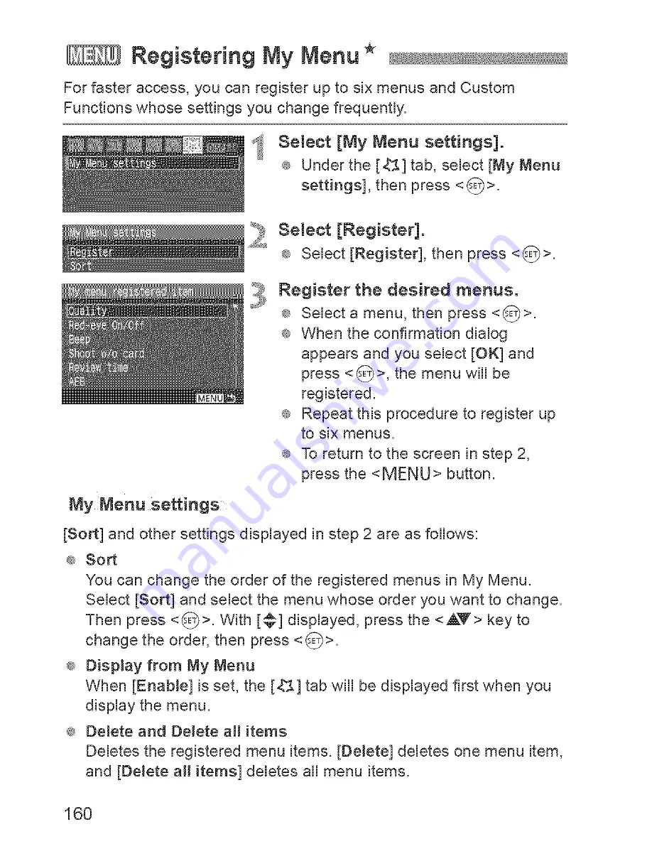 Canon 450D - EOS Rebel XSi Instruction Manual Download Page 67