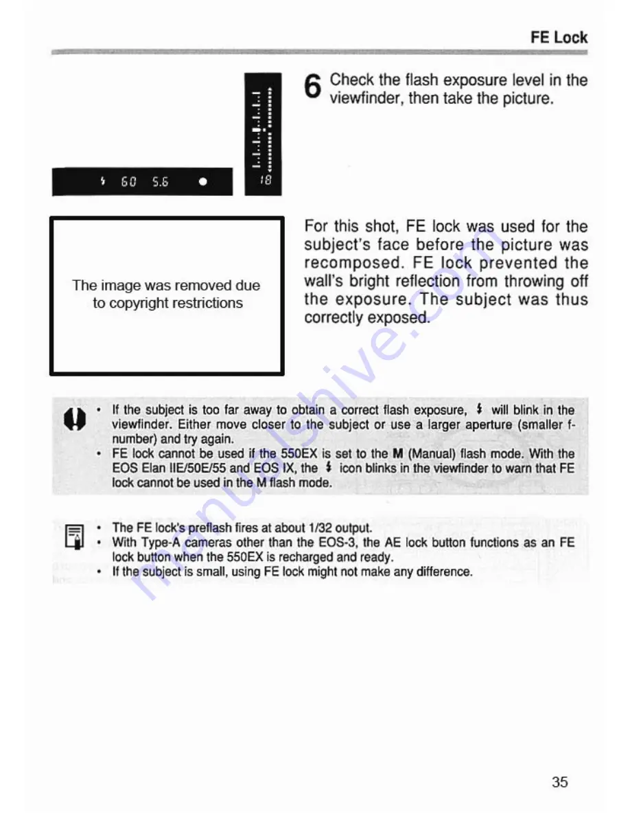 Canon 550EX - Speedlite - Hot-shoe clip-on Flash Instructions Manual Download Page 35