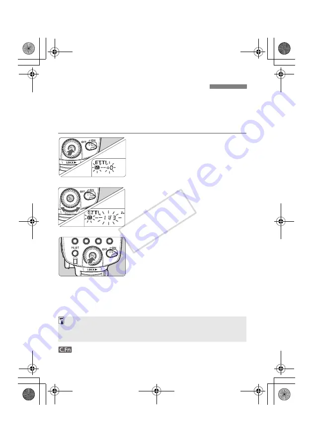 Canon 580EX - Speedlite II - Hot-shoe clip-on Flash Instruction Manual Download Page 15