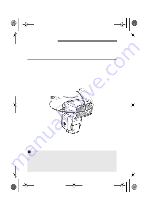 Canon 580EX - Speedlite II - Hot-shoe clip-on Flash Instruction Manual Download Page 19