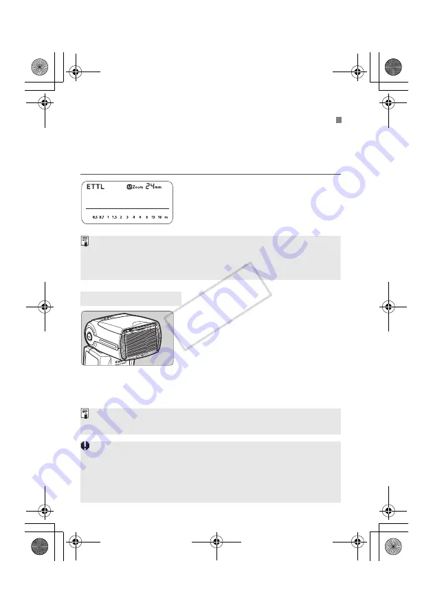 Canon 580EX - Speedlite II - Hot-shoe clip-on Flash Instruction Manual Download Page 21