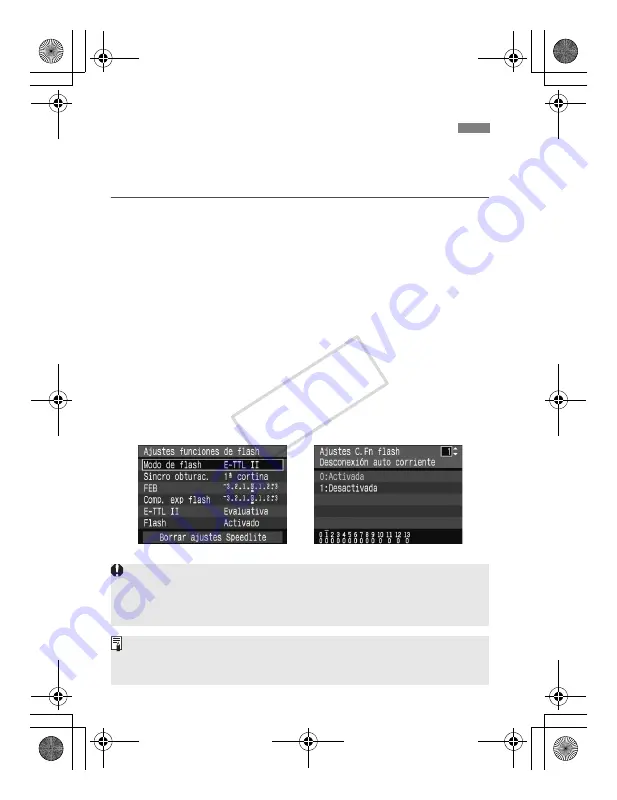 Canon 580EX - Speedlite II - Hot-shoe clip-on Flash Instruction Manual Download Page 149