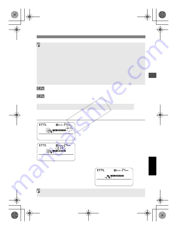 Canon 580EX - Speedlite II - Hot-shoe clip-on Flash Instruction Manual Download Page 156