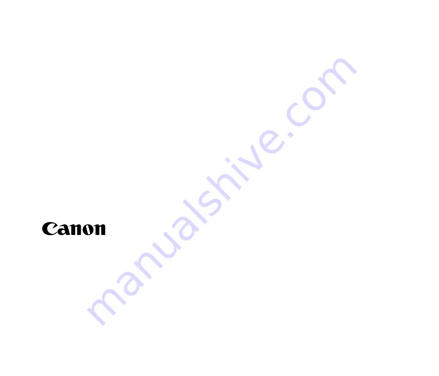 Canon 6830010 User Manual Download Page 37