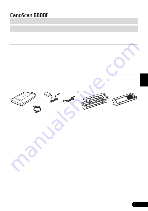 Canon 8800F - CanoScan - Flatbed Scanner Скачать руководство пользователя страница 73