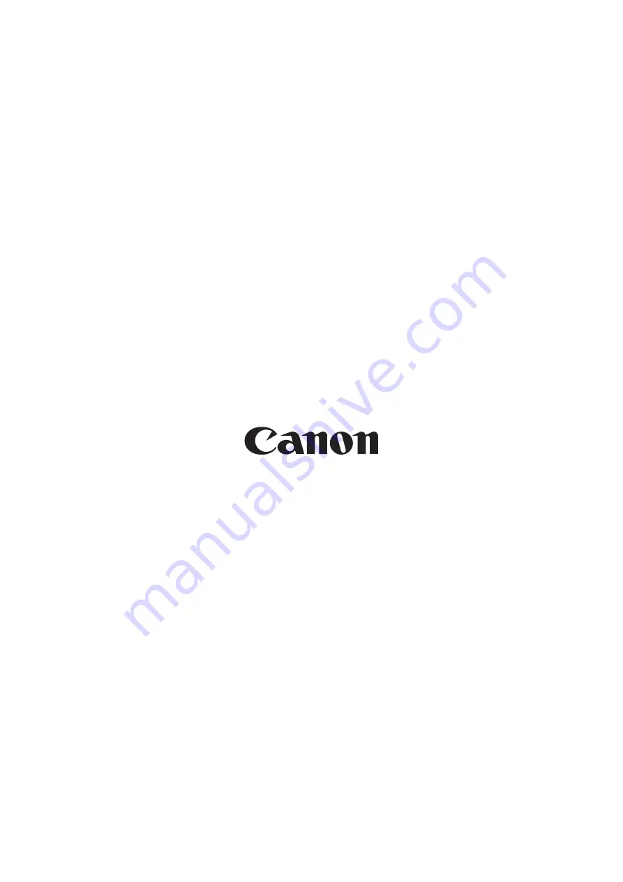 Canon 9300 Series Service Manual Download Page 46