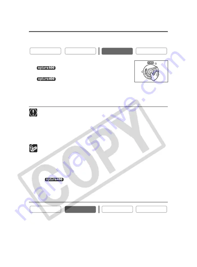 Canon 9540A003 - Optura 400 Camcorder Instruction Manual Download Page 104