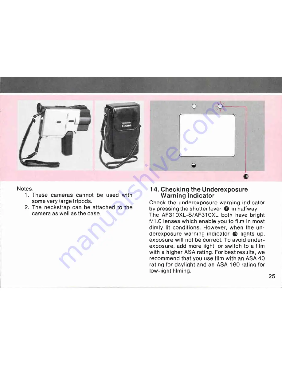 Canon AF310XL Instructions Manual Download Page 25