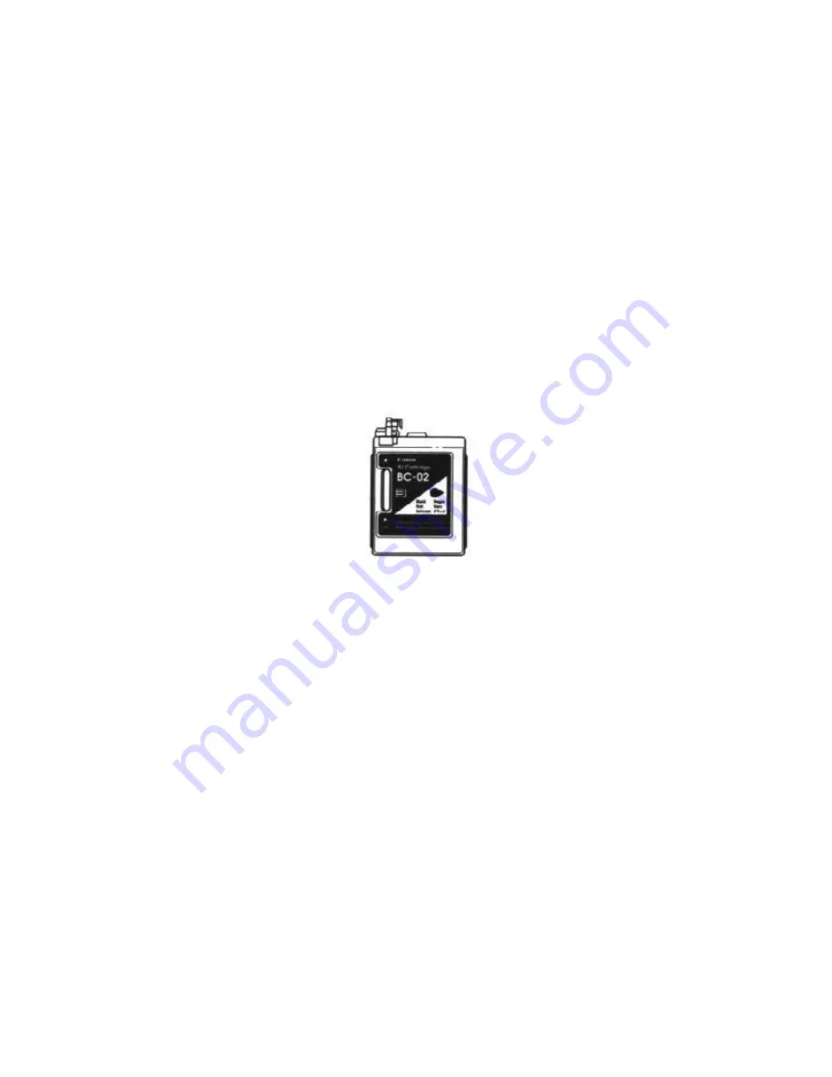 Canon BJ-200EX User Manual Download Page 7