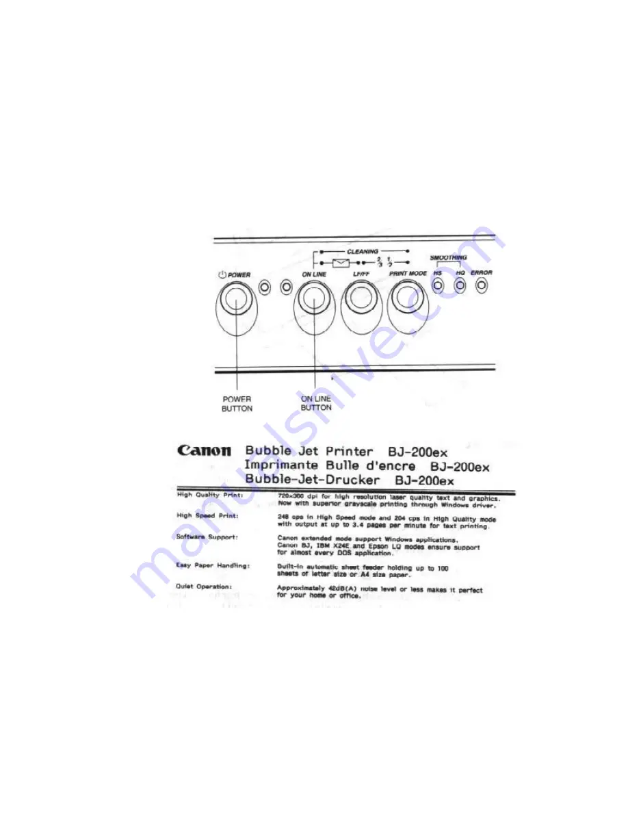 Canon BJ-200EX User Manual Download Page 27