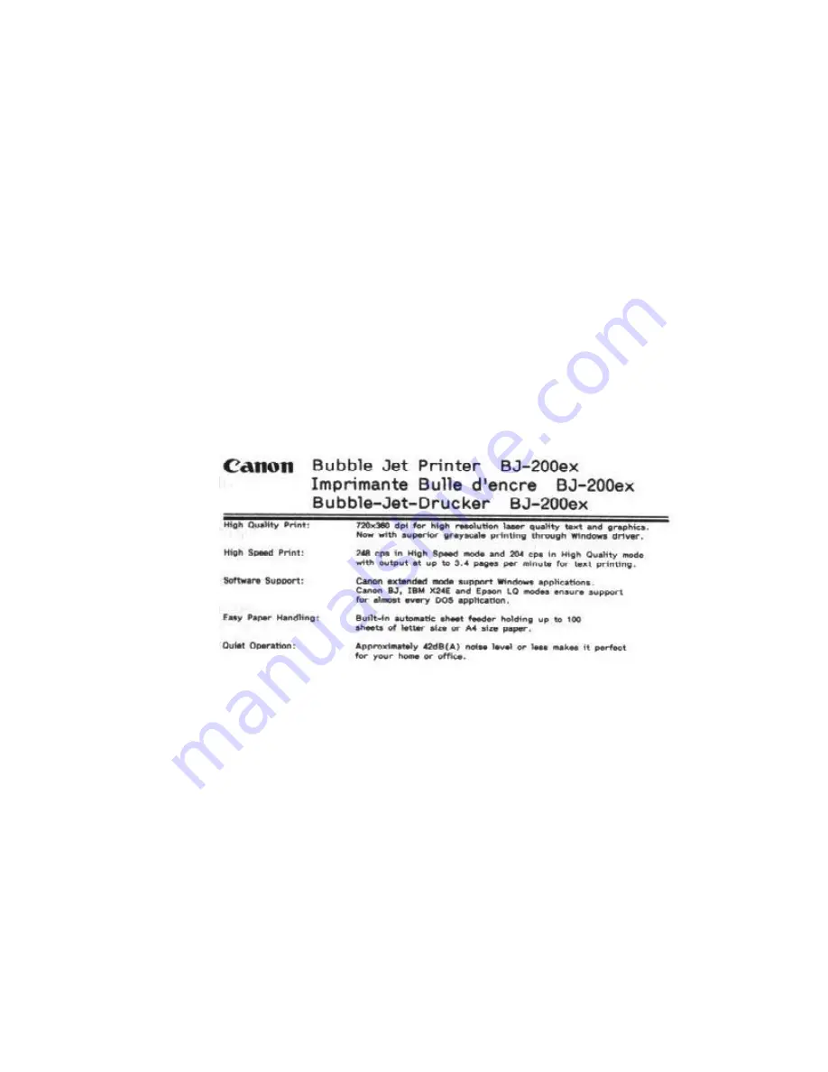 Canon BJ-200EX User Manual Download Page 59