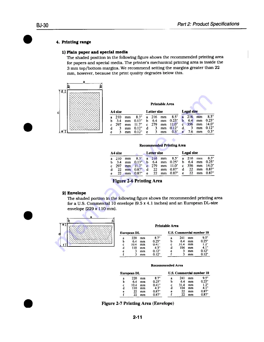 Canon BJ-30 Service Manual Download Page 31