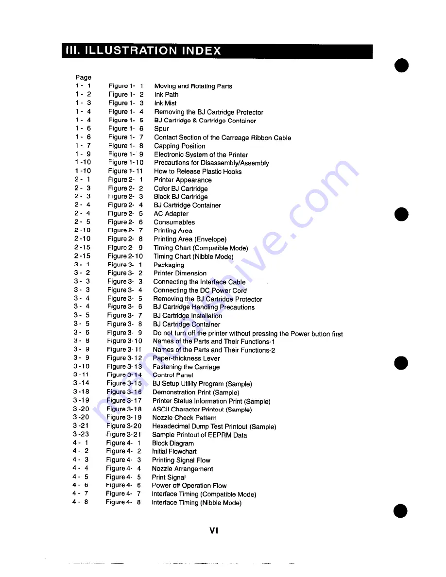 Canon BJC 210 Service Manual Download Page 8