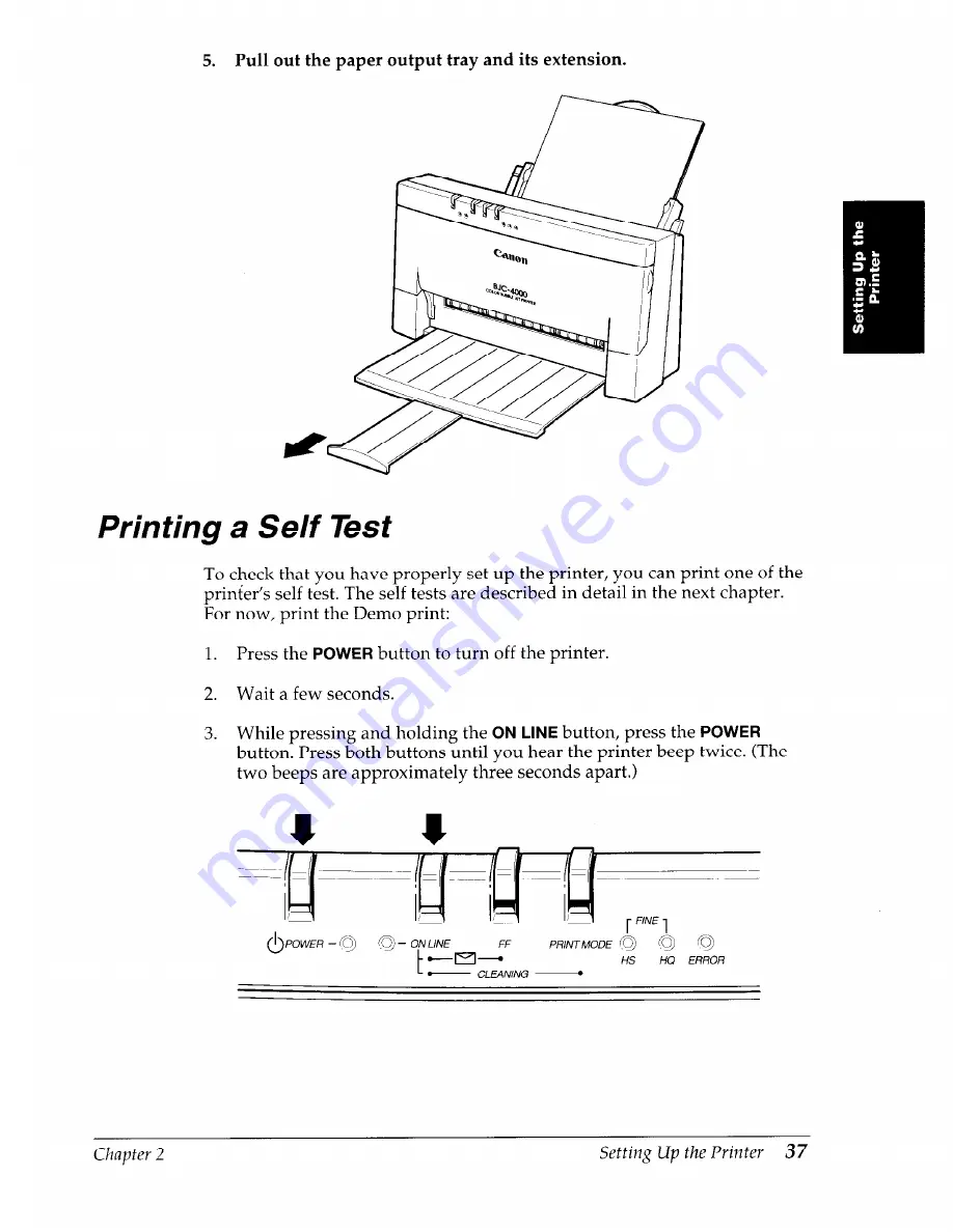 Canon BJC-4000 User Manual Download Page 41