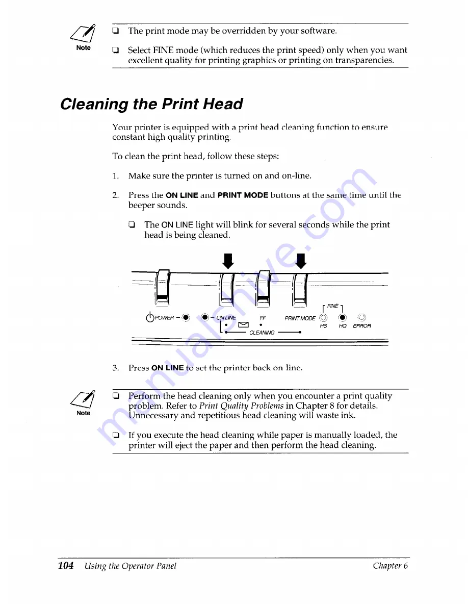 Canon BJC-4000 User Manual Download Page 108