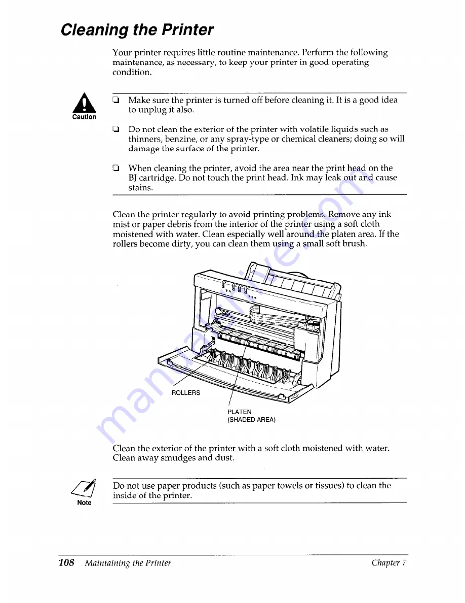 Canon BJC-4000 User Manual Download Page 112