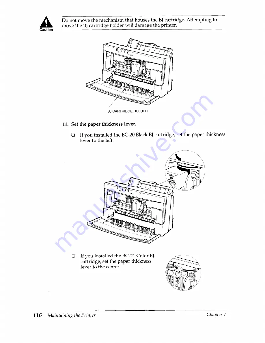 Canon BJC-4000 User Manual Download Page 120