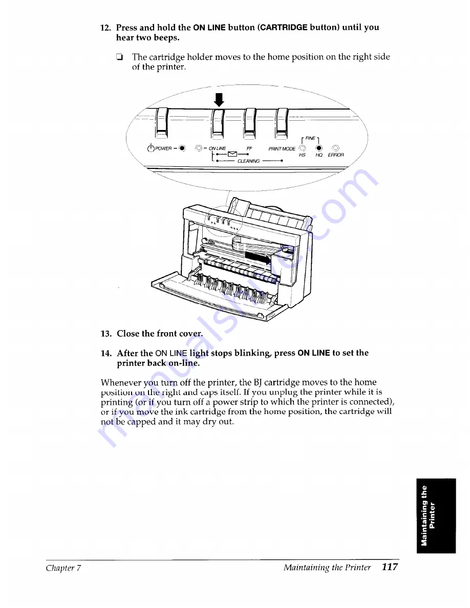 Canon BJC-4000 User Manual Download Page 121