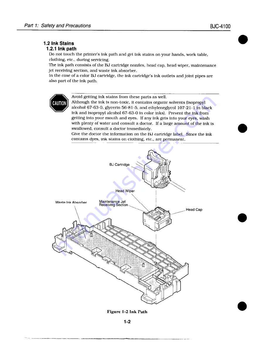 Canon BJC-4100 Service Manual Download Page 12