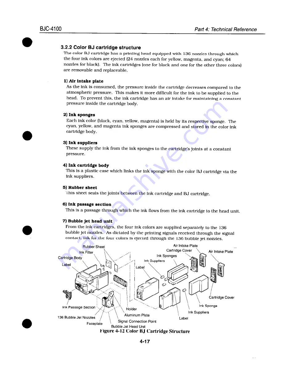 Canon BJC-4100 Скачать руководство пользователя страница 83