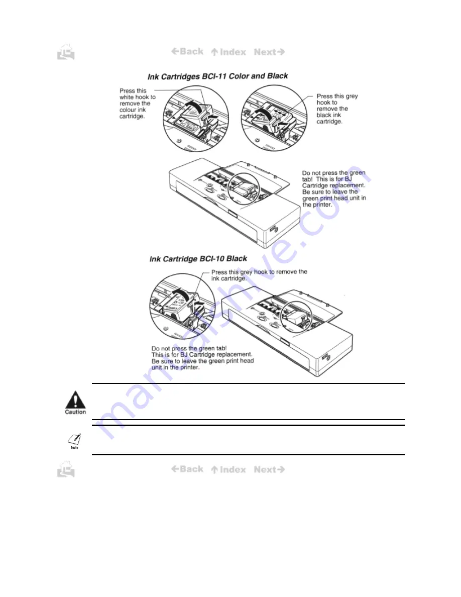 Canon BJC-50 User Manual Download Page 71