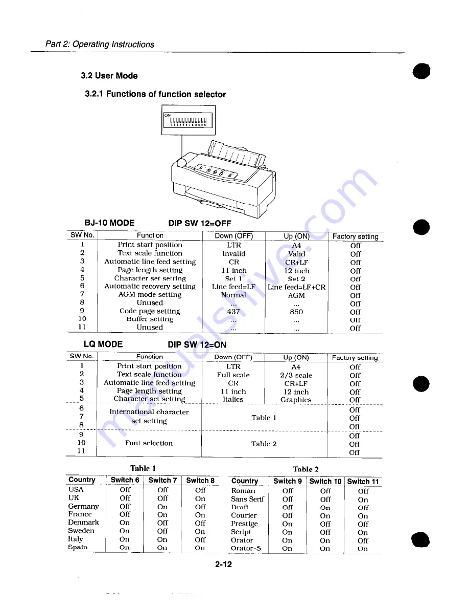 Canon BJC-600 Скачать руководство пользователя страница 31