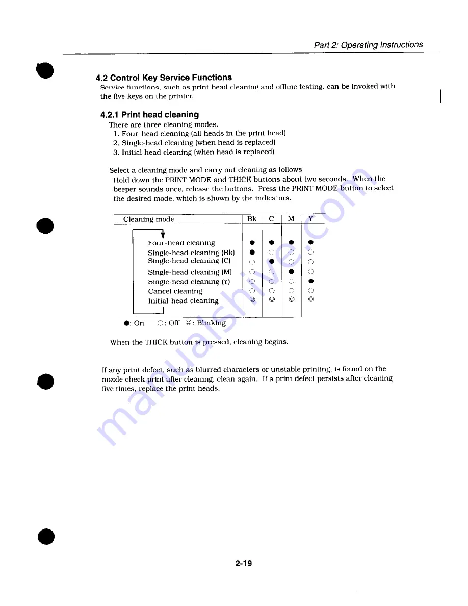 Canon BJC-600 Service Manual Download Page 38