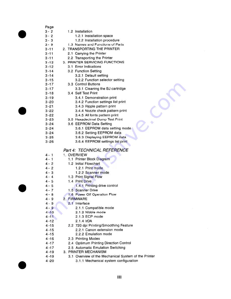 Canon BJC-80 Скачать руководство пользователя страница 5