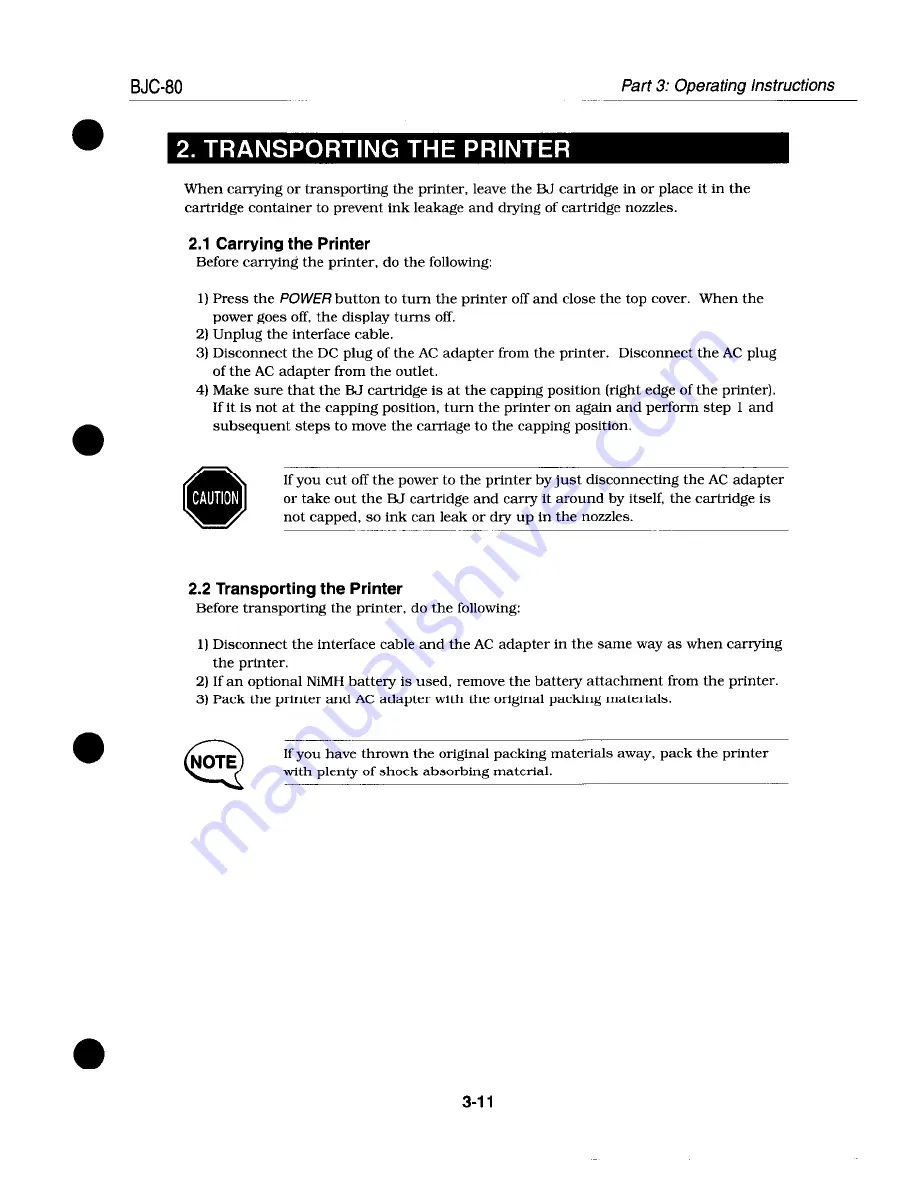 Canon BJC-80 Скачать руководство пользователя страница 64