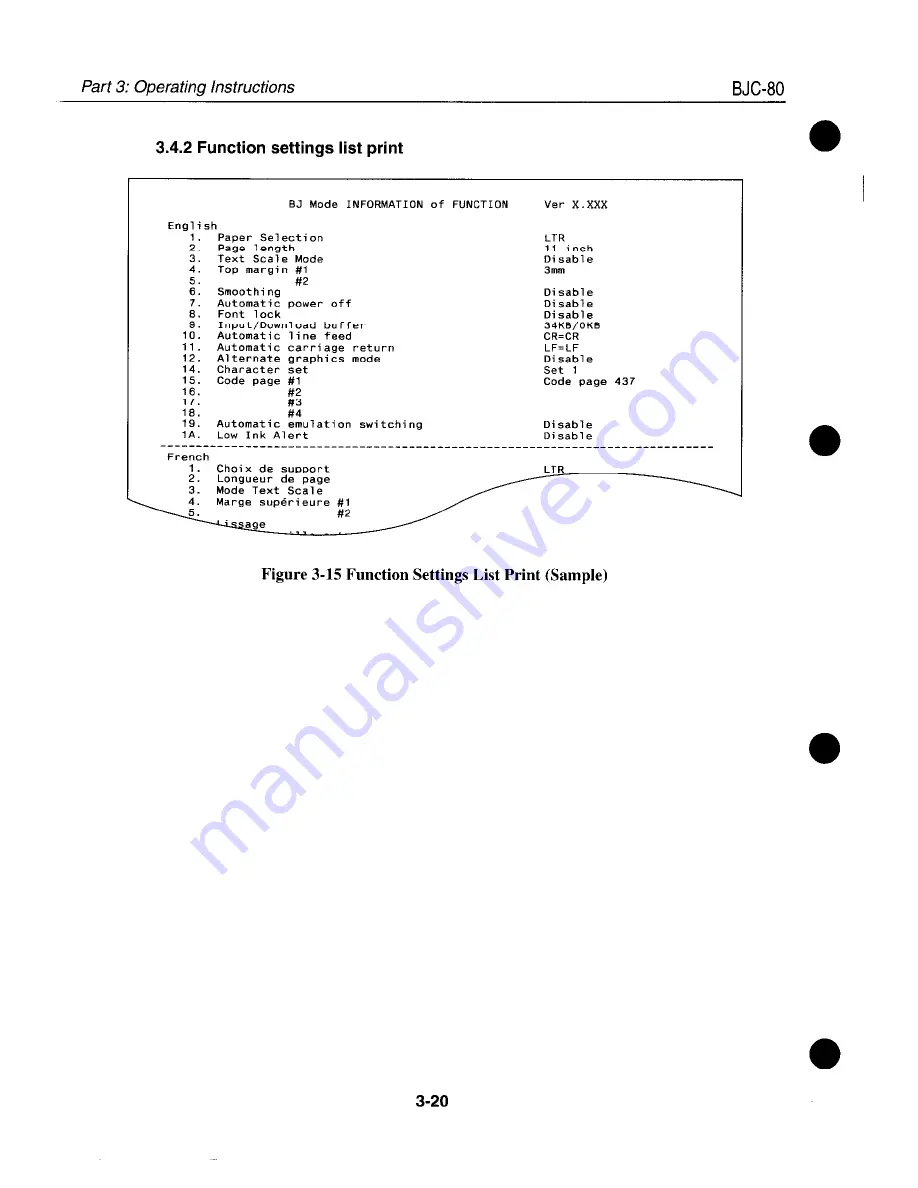 Canon BJC-80 Service Manual Download Page 73